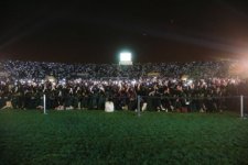 فرحة طلاب وطالبات جامعة الملك خالد بحفل التخرج