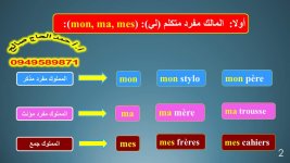 اللغة الفرنسية الصف التاسع الدرس الرابع 2023 مناهج سوريا