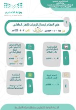 تعليم مكة يفتح نظام نور لحركة النقل الداخلي