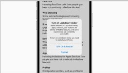 طريقة استخدام وضع Lockdown Mode في iOS 16
