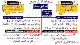ملخص الدرس الأول دراسات للصف الخامس الابتدائي ترم أول 2023 المنهاج المصري