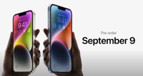 أسعار ومواصفات وألوان هواتف أبل iPhone 14 وiPhone 14 plus الجديدة