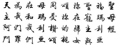 تعلم كتابة الاسم باللغة الصينية