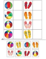 تدريبات تطابق الألوان والأشكال للأطفال