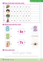 إمتحانات لغة إنجليزية على اول 3 وحدات للصف الأول الأبتدائي ترم أول 2022