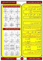 رياضيات للصف الثاني الثانوي ترم أول 2022