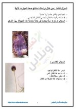إختبارات أحياء على التكاثر اللاجنسي للصف الثالث الثانوي 2022