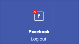 كيفية تسجيل الخروج من الفيس بوك