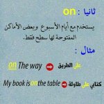 حروف الجر في اللغة الانكليزية