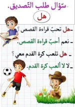 أدوات الاستفهام تأسيس عربي للأطفال